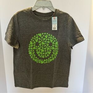 Cat & Jack Boys Smile St. Patrick’s Day Shirt Size L NEW